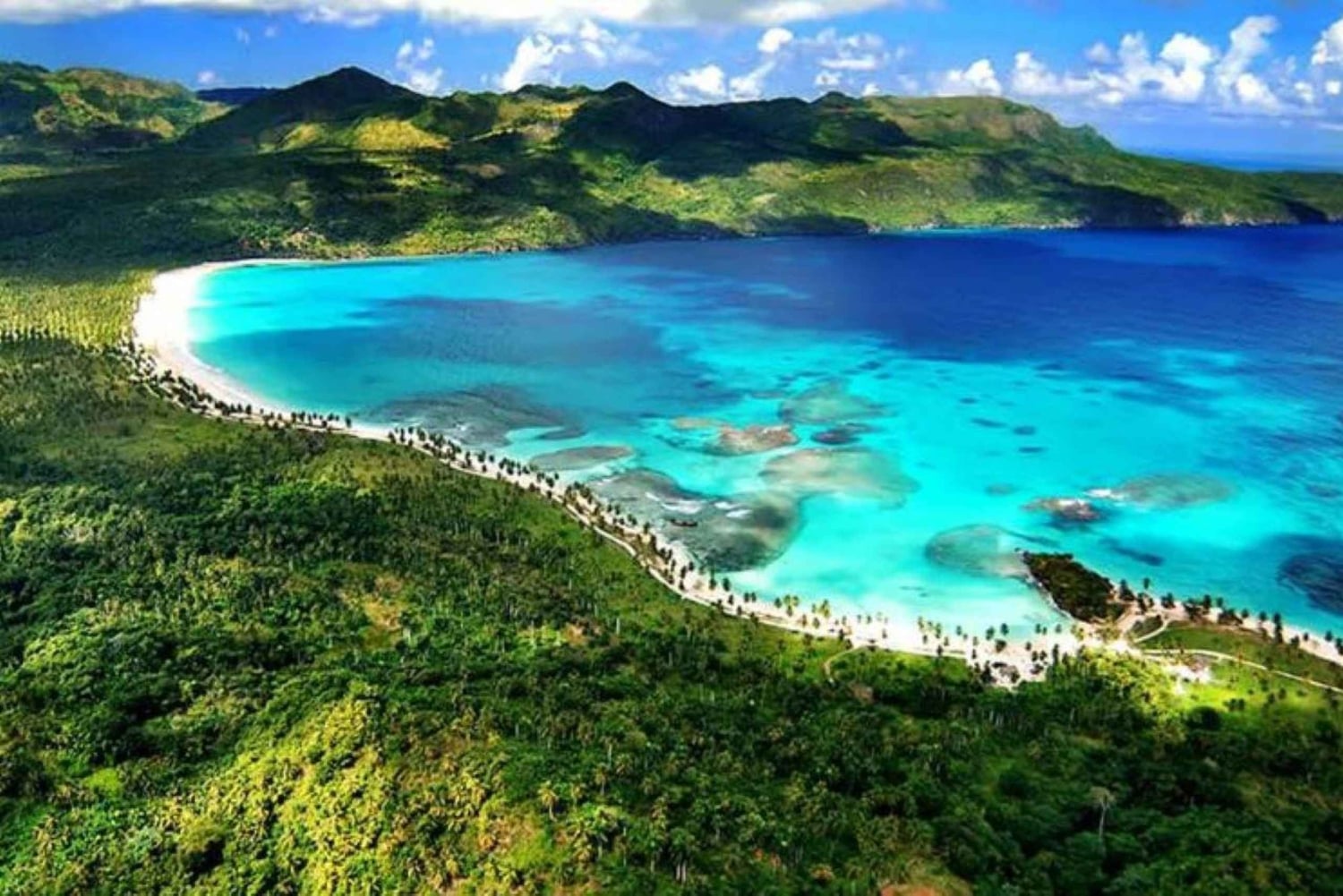 Samaná: Playa Rincón safaritur med frokost og drikkevarer