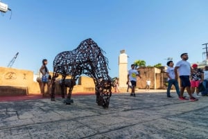 Santo Domingo byrundtur: Den koloniale by, Los Tres Ojos, frokost