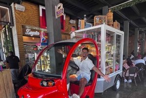 Santo Domingo: Food Tour & Paradise Beach Day with Drinks