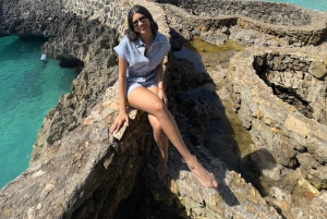 Santo Domingo: Food Tour & Paradise Beach Day with Drinks