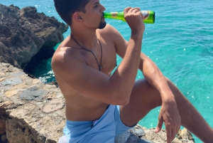 Santo Domingo: Food Tour & Paradise Beach Day with Drinks