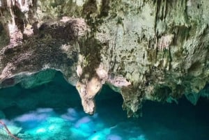 Santo Domingo: paddleboarden, Los Tres Ojos, strand en lunch