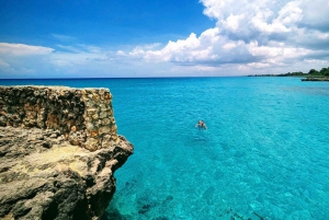 Santo Domingo: paddleboarden, Los Tres Ojos, strand en lunch