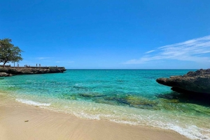 Santo Domingo: paddleboarden, Los Tres Ojos, strand en lunch