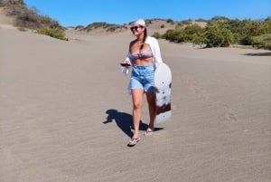 Santo Domingo: sandboarding en el desierto de Salinas y snorkel
