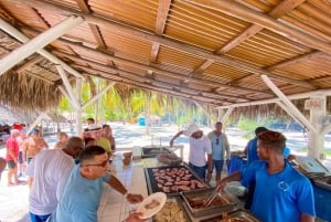Isla Saona: excursión exclusiva en catamarán en tour en grupo reducido