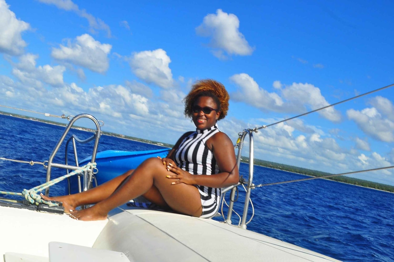 Saona Island fra Punta Cana: Katamaran-eventyr