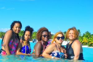 Saona Island fra Punta Cana: Katamaran-eventyr