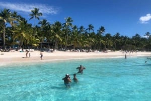 Saona-øen fra Punta Cana