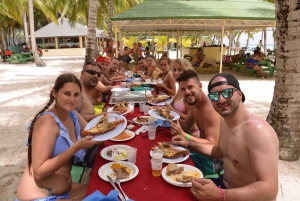 Ilha Saona - ¡Dia inteiro Open Bar, almoço e viagem de 1 dia!