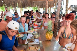 Insel Saona - ¡Ganztägig offene Bar, Mittagessen und Rundfahrt!