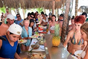 Isla Saona: Tour de día completo en lancha rápida y catamarán