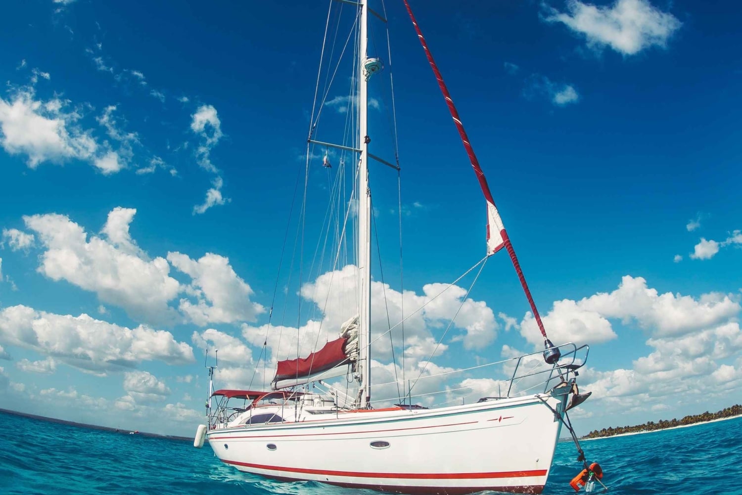 Saona-øya: privat yacht-tur med lunsj og henting