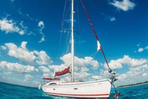 Saona-øya: privat yacht-tur med lunsj og henting