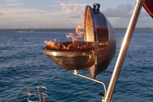 Saona-øya: privat yacht-tur med lunsj og henting