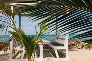 Saona-øya: privat yacht-tur med lunsj og henting