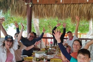 Saona-øya: privat yacht-tur med lunsj og henting