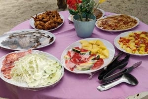 Saona-øya: privat yacht-tur med lunsj og henting