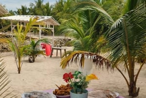 Saona-øya: privat yacht-tur med lunsj og henting