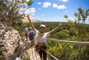 Punta Cana: Entrada al Parque Scape para Cenote, Tirolinas y Cuevas