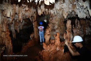 Udflugt på land: Choco National Park og Cabarete Caves Tour