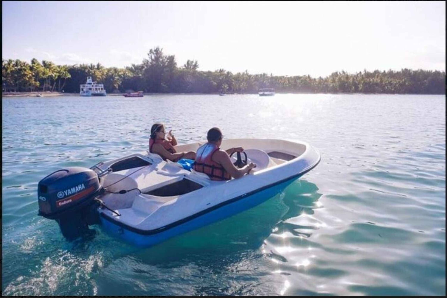 Aventura em lancha rápida e mergulho com snorkel em Punta Cana