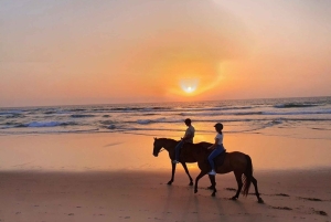 Sunset on Horseback at El Limón Beach