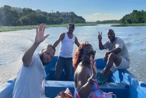 A aventura do passeio de barco em Santo Domingo