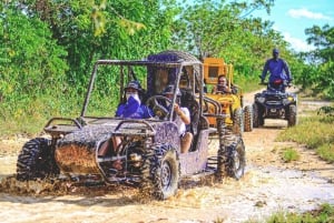 Emocionante Aventura en Buggy por las Dunas: ¡Más Cenote y Playa Macao!