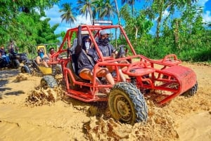 Emocionante Aventura en Buggy por las Dunas: ¡Más Cenote y Playa Macao!