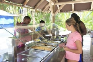 Passeio de catamarã pela Ilha Saona com almoço, bar e transporte incluídos