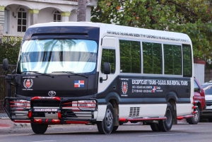 Excursão às cachoeiras, enseada âmbar, baía de Taino e transporte