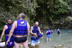 Puerto Plata: Fossene i Damajagua
