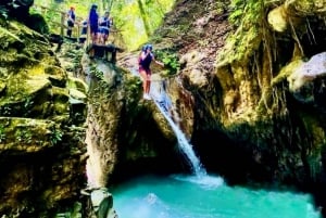 Puerto Plata: Fossene i Damajagua