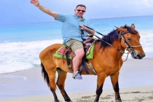 Wild horseback ride in Punta Cana