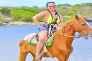 Wild horseback ride in Punta Cana