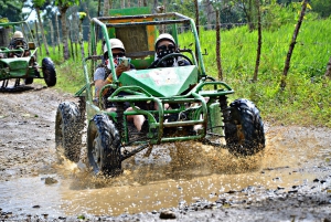 Zip line-utflykt med buggy-tur