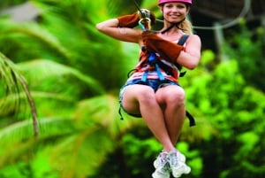 Zip Line Playa Esmeralda With Redonda Mountain