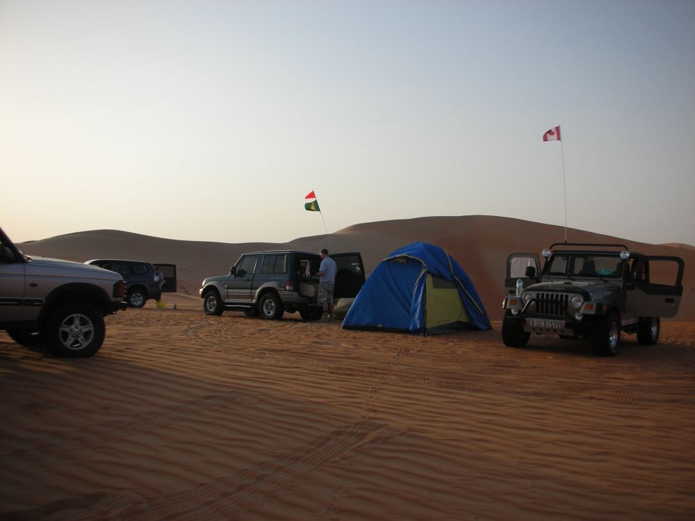 Camping in Liwa