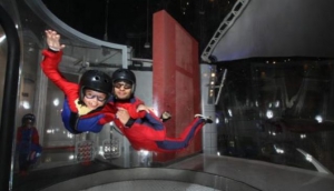Give skydiving a go - indoors