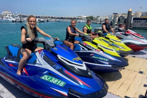 Dubai: Burj Al Arab and World Islands Exciting Jet Ski Tour