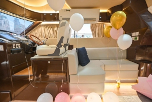 2-часовое празднование дня рождения на яхте в Дубае