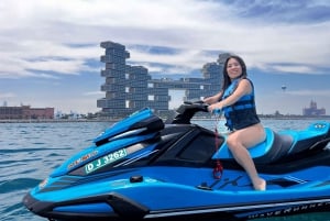 Dubai Jet Ski: Burj Khalifa, Burj Al Arab, Pics & Ice Cream!