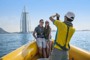 60, 75 or 99-Minutes Dubai Marina Landmarks Speedboat Tour