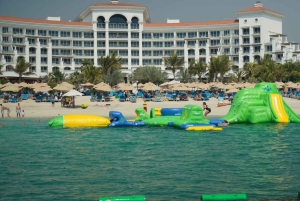 Надувной аквапарк с 8+ полями на Пальме Джумейра в Дубае