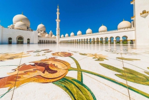 Excursão de 1 dia a Abu Dhabi com ingressos para as atrações
