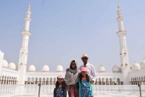 Passeios turísticos em Abu Dhabi e visita ao templo BAPS