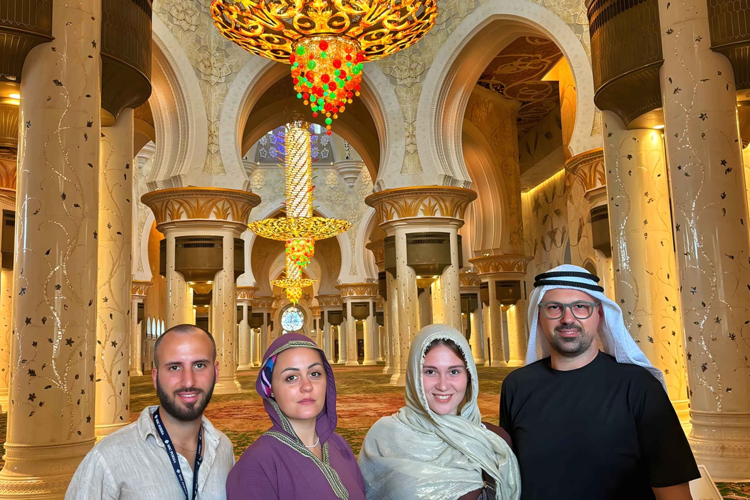 Całodniowa wycieczka po Abu Zabi – Wielki Meczet, Luwr i nie tylko