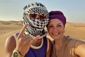 Popołudniowa wycieczka po pustyni z walką na wydmach i przejażdżką na wielbłądzie