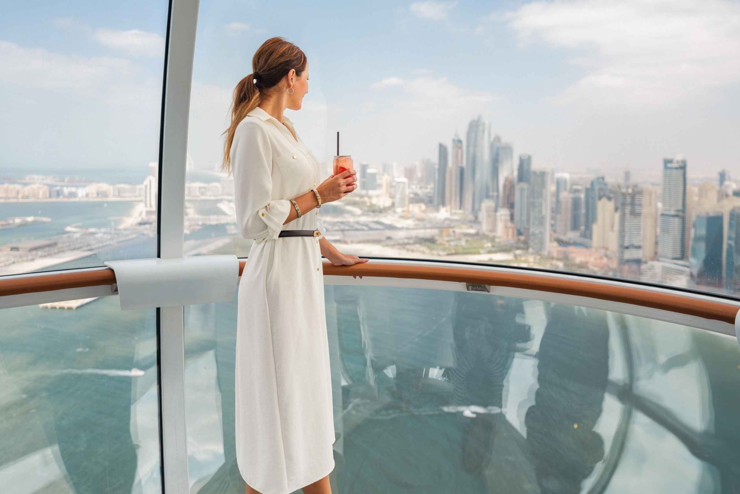 Ain Dubai Premium-billet med husets drikkevarer eller cocktails